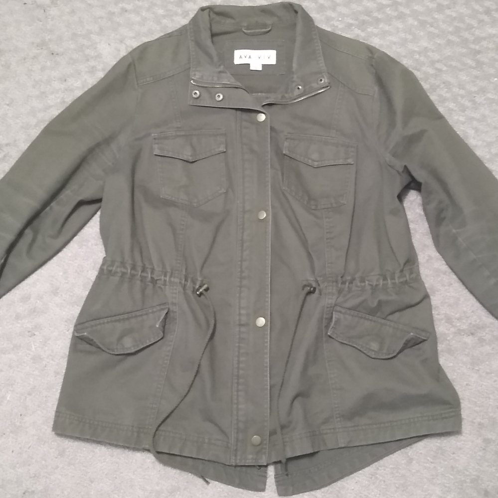 Ava & Viv Olive Green Jacket